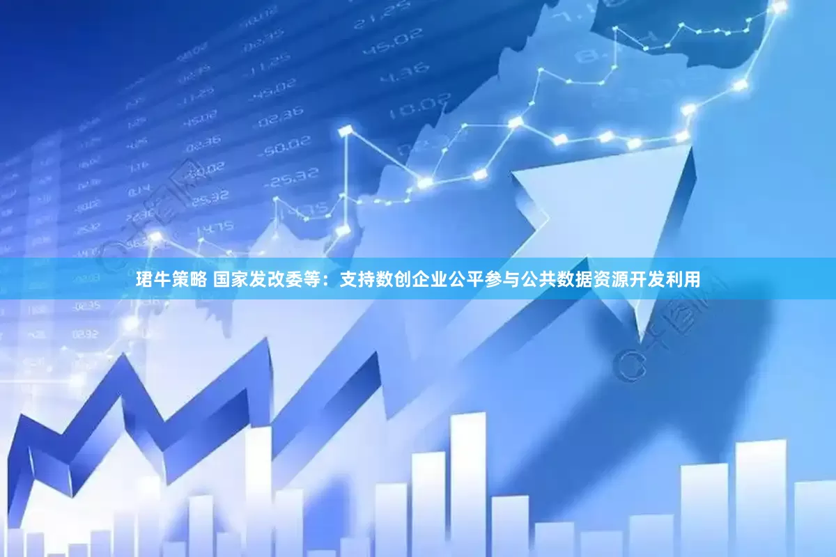 珺牛策略 国家发改委等：支持数创企业公平参与公共数据资源开发利用